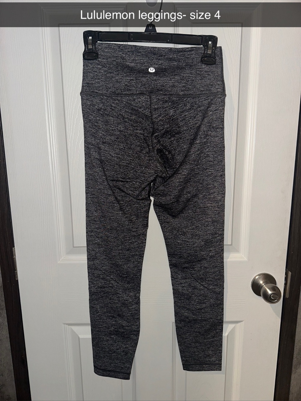 lululemon athletica Gray Heather High-Rise Leggings
